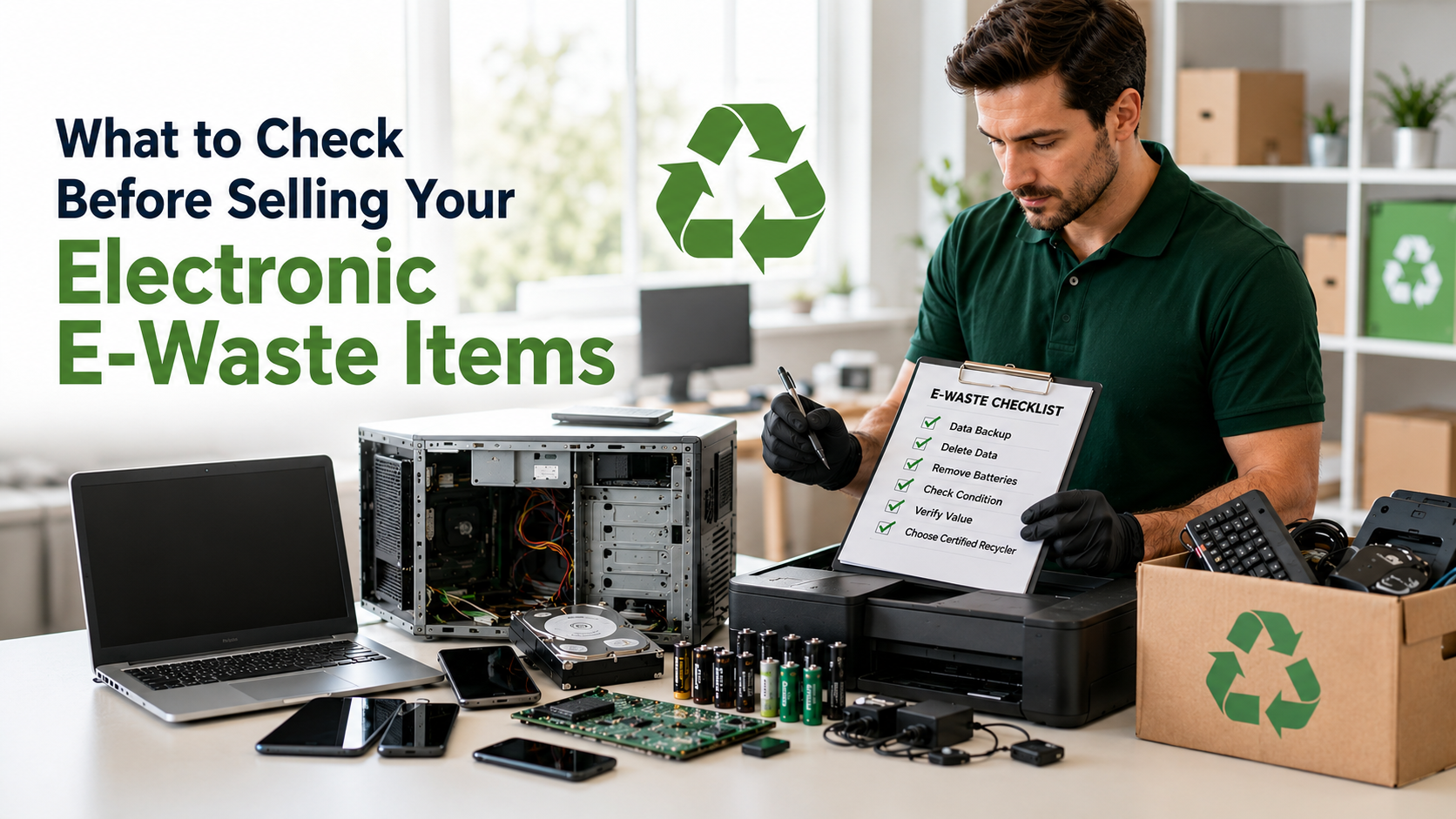 electronic e-waste recycling company delhi